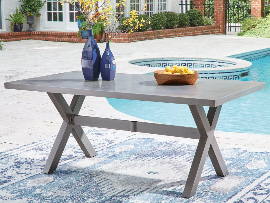 Half Moon Beach Outdoor Dining Table - Plourde Furniture Co (Caribou, ME)
