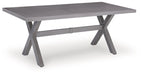 Half Moon Beach Outdoor Dining Table - Plourde Furniture Co (Caribou, ME)