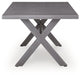 Half Moon Beach Outdoor Dining Table - Plourde Furniture Co (Caribou, ME)