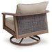 Harmony Headlands Outdoor Swivel Lounge with Cushion - Plourde Furniture Co (Caribou, ME)