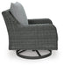 Elite Park Outdoor Swivel Lounge with Cushion - Plourde Furniture Co (Caribou, ME)