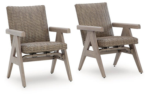 Cliff Trails Outdoor Rocking Arm Chair (Set of 2) - Plourde Furniture Co (Caribou, ME)