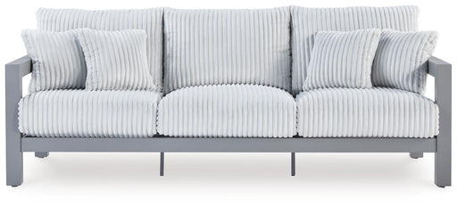 Hurley Park Outdoor Sofa with Cushion - Plourde Furniture Co (Caribou, ME)