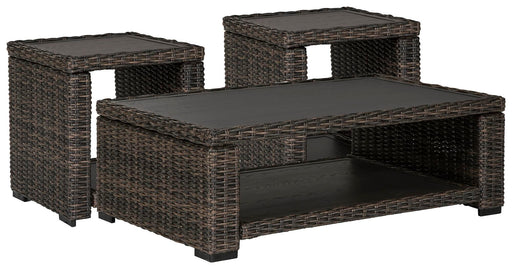 Grasson Lane Outdoor Occasional Table Set - Plourde Furniture Co (Caribou, ME)