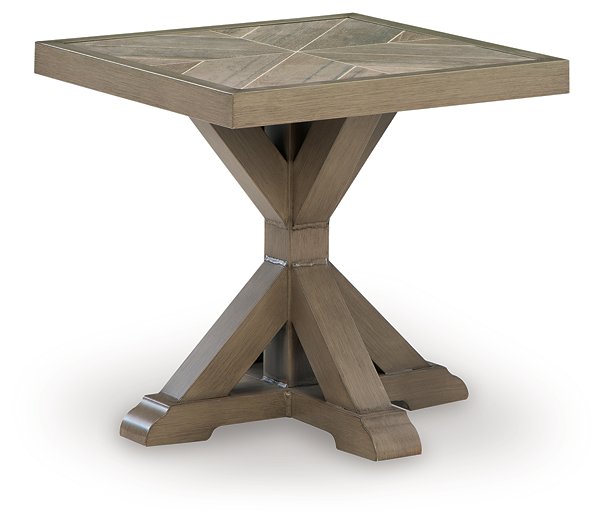 Laguna Heights Outdoor End Table - Plourde Furniture Co (Caribou, ME)