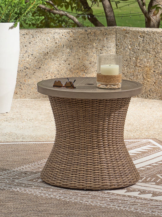 Laguna Heights Outdoor End Table - Plourde Furniture Co (Caribou, ME)