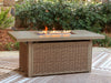 Laguna Heights Outdoor Fire Pit Table - Plourde Furniture Co (Caribou, ME)
