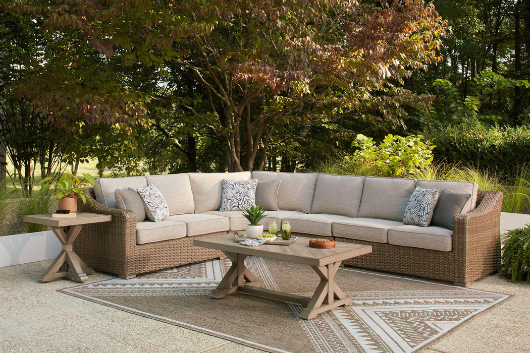 Laguna Heights Outdoor Sectional - Plourde Furniture Co (Caribou, ME)