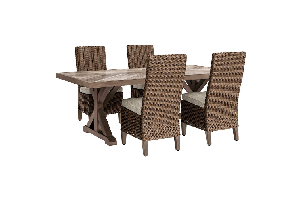 Beachcroft Outdoor Dining Set - Plourde Furniture Co (Caribou, ME)