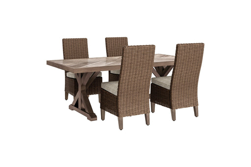 Beachcroft Outdoor Dining Set - Plourde Furniture Co (Caribou, ME)