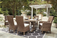 Beachcroft Outdoor Dining Set - Plourde Furniture Co (Caribou, ME)