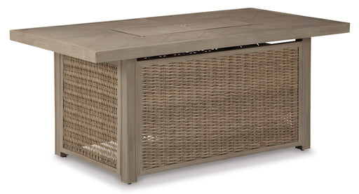 Beachcroft Outdoor Sofa, Lounge Chairs and Fire Pit - Plourde Furniture Co (Caribou, ME)
