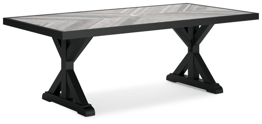 Beachcroft Outdoor Dining Table - Plourde Furniture Co (Caribou, ME)