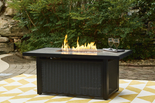 Beachcroft Outdoor Fire Pit Table - Plourde Furniture Co (Caribou, ME)