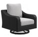 Beachcroft Outdoor Swivel Lounge with Cushion - Plourde Furniture Co (Caribou, ME)