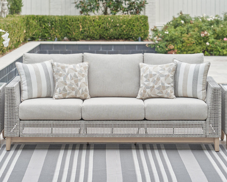 Seton Creek Outdoor Upholstery Set - Plourde Furniture Co (Caribou, ME)