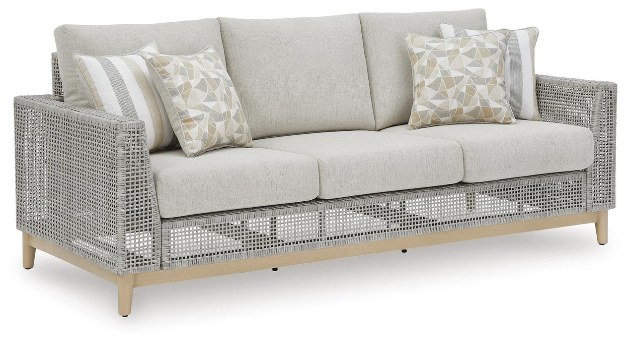 Seton Creek Outdoor Upholstery Set - Plourde Furniture Co (Caribou, ME)