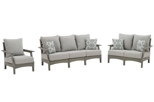 Visola Outdoor Seating Set - Plourde Furniture Co (Caribou, ME)