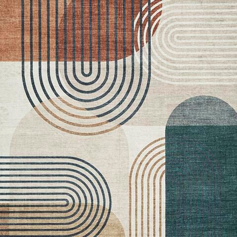 Farrendale Washable Area Rug - Plourde Furniture Co (Caribou, ME)