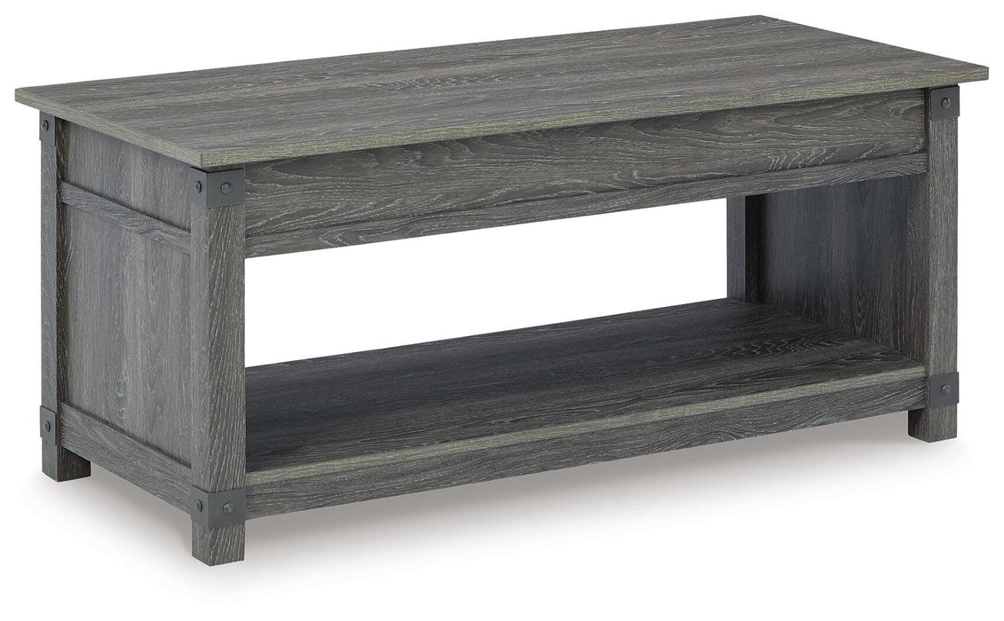 Freedan Lift-Top Coffee Table - Plourde Furniture Co (Caribou, ME)