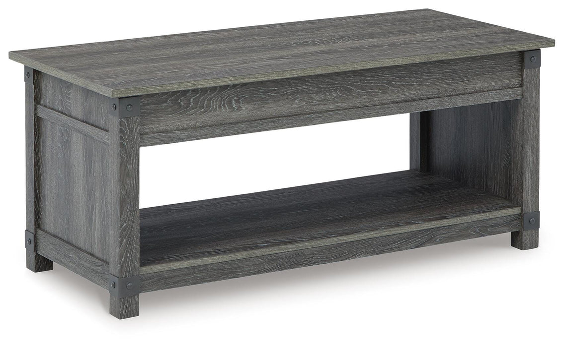 Freedan Lift-Top Coffee Table - Plourde Furniture Co (Caribou, ME)