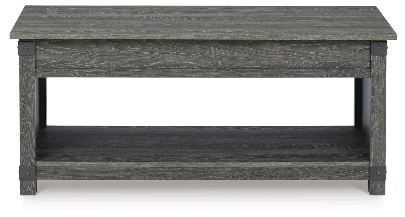 Freedan Lift-Top Coffee Table - Plourde Furniture Co (Caribou, ME)