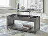 Freedan Lift-Top Coffee Table - Plourde Furniture Co (Caribou, ME)
