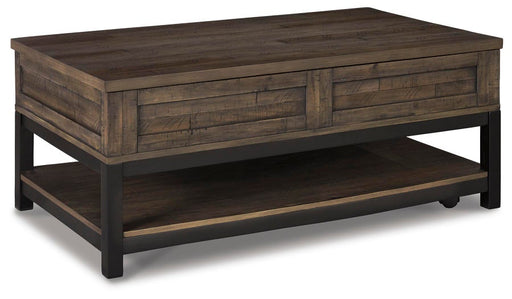 Johurst Coffee Table with Lift Top - Plourde Furniture Co (Caribou, ME)