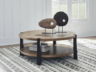 Ridgester Coffee Table - Plourde Furniture Co (Caribou, ME)