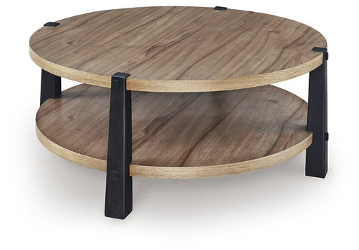 Ridgester Coffee Table - Plourde Furniture Co (Caribou, ME)