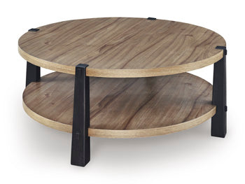 Ridgester Coffee Table - Plourde Furniture Co (Caribou, ME)