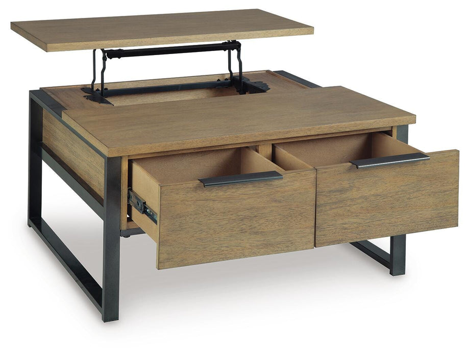 Montia Lift-Top Coffee Table - Plourde Furniture Co (Caribou, ME)