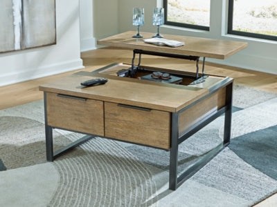 Montia Lift-Top Coffee Table - Plourde Furniture Co (Caribou, ME)