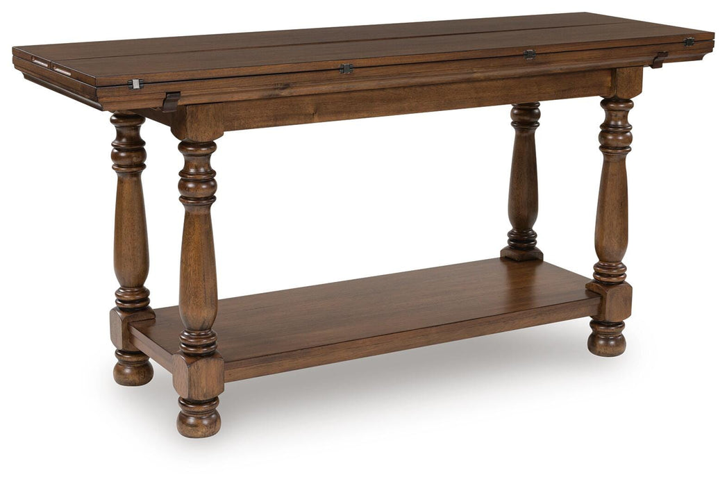 Sturlayne Flip Top Sofa Table - Plourde Furniture Co (Caribou, ME)