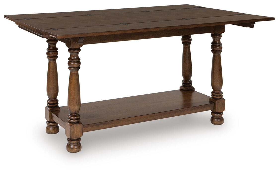 Sturlayne Flip Top Sofa Table - Plourde Furniture Co (Caribou, ME)