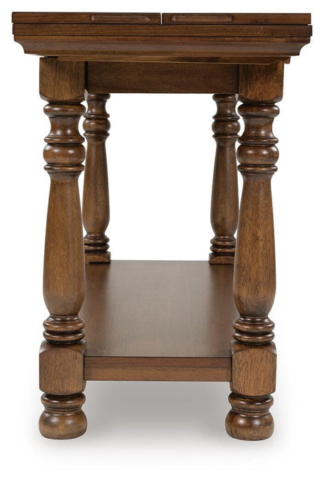 Sturlayne Flip Top Sofa Table - Plourde Furniture Co (Caribou, ME)