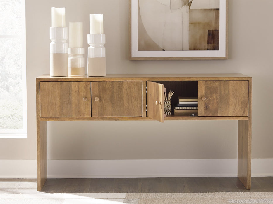Ella Grove Console - Plourde Furniture Co (Caribou, ME)
