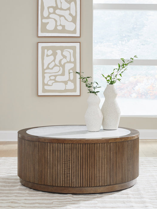 Hadonna Coffee Table - Plourde Furniture Co (Caribou, ME)