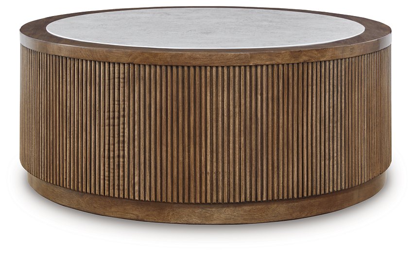 Hadonna Coffee Table - Plourde Furniture Co (Caribou, ME)