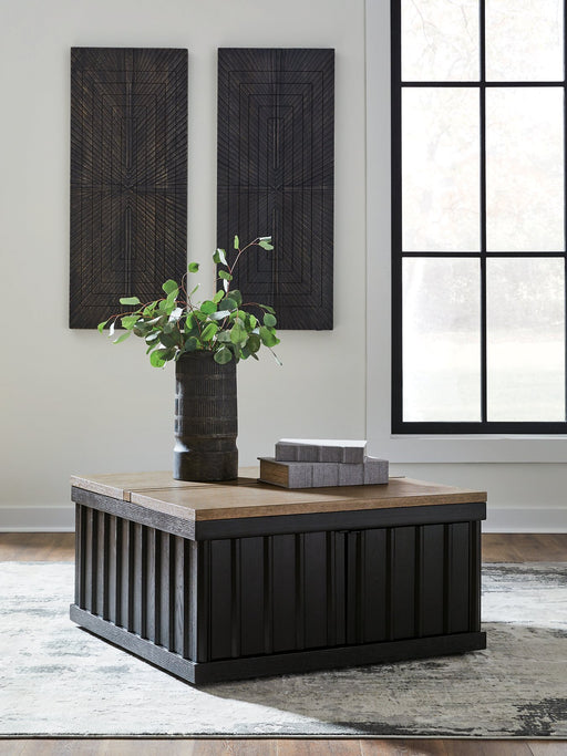 Rylandyn Lift-Top Coffee Table - Plourde Furniture Co (Caribou, ME)