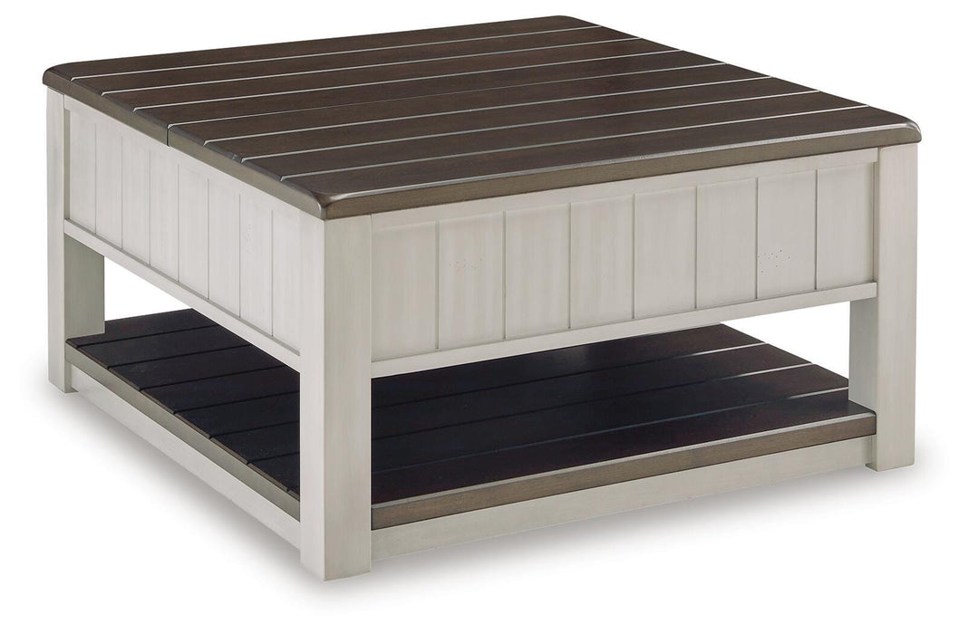Darborn Lift-Top Coffee Table - Plourde Furniture Co (Caribou, ME)