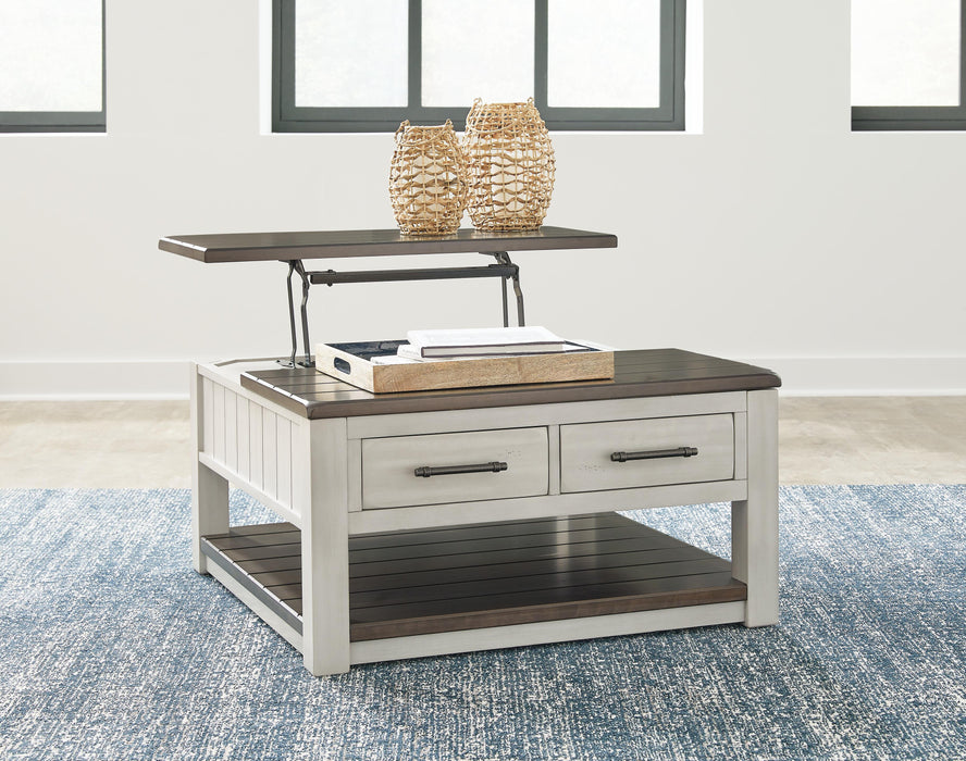 Darborn Lift-Top Coffee Table - Plourde Furniture Co (Caribou, ME)