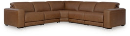 Magic Man 5-Piece Power Reclining Sectional - Plourde Furniture Co (Caribou, ME)