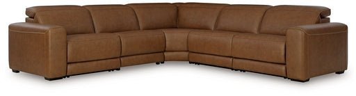 Magic Man 5-Piece Power Reclining Sectional - Plourde Furniture Co (Caribou, ME)
