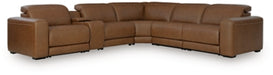 Magic Man 5-Piece Power Reclining Sectional - Plourde Furniture Co (Caribou, ME)