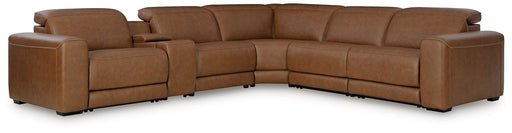 Magic Man 5-Piece Power Reclining Sectional - Plourde Furniture Co (Caribou, ME)