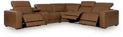 Magic Man 5-Piece Power Reclining Sectional - Plourde Furniture Co (Caribou, ME)