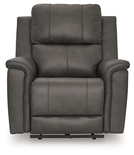 Bleckley Power Recliner - Plourde Furniture Co (Caribou, ME)