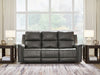 Bleckley Power Reclining Sofa - Plourde Furniture Co (Caribou, ME)