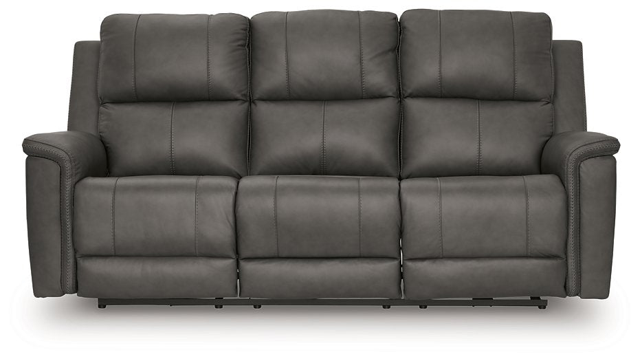 Bleckley Power Reclining Sofa - Plourde Furniture Co (Caribou, ME)